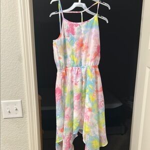 Place Multicolor Tie-Dye Dress